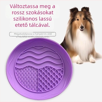 Szilikon nyalogató matrac kutyáknak és macskáknak – lassú etetés és gazdagító játék