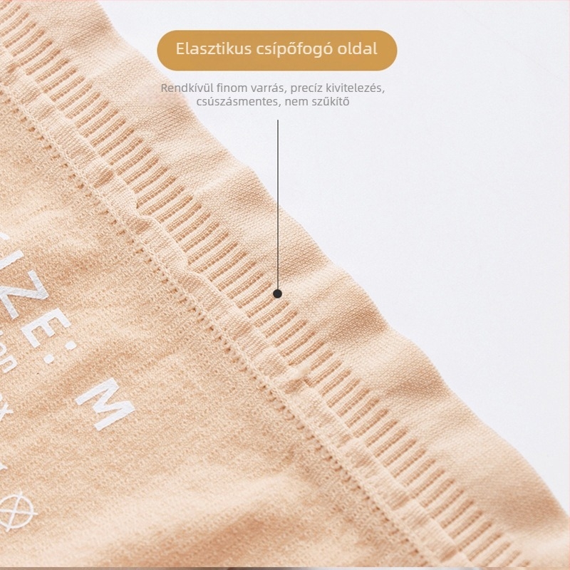 V-alakú, alacsony derekú kismama fehérnemű, hasi támasz, légáteresztő, antibakteriális, pamut bélés