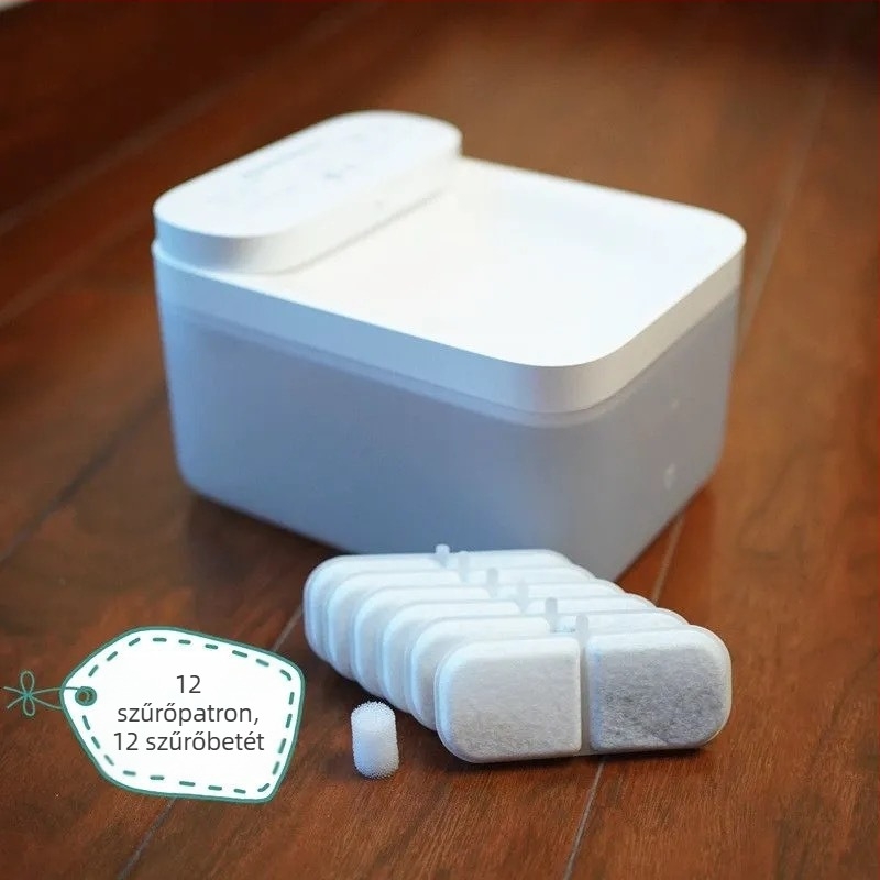 Xiaomi Mijia vezeték nélküli intelligens macska vízadagoló aktív szén szűrővel és hálós szűrővel