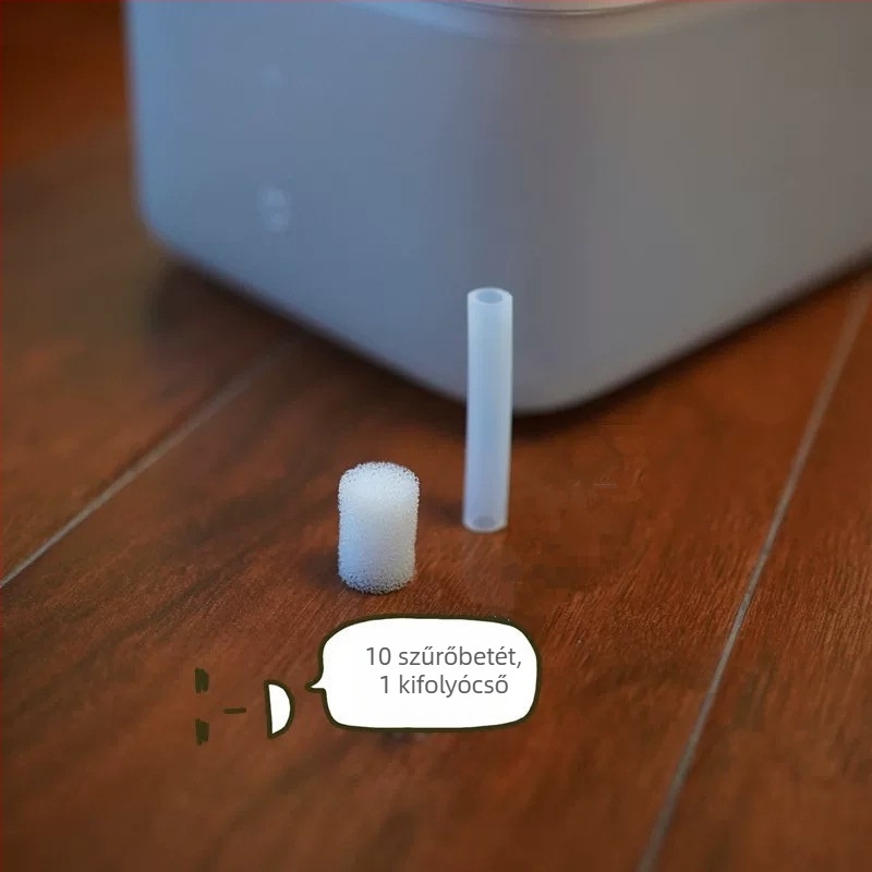 Xiaomi Mijia vezeték nélküli intelligens macska vízadagoló aktív szén szűrővel és hálós szűrővel