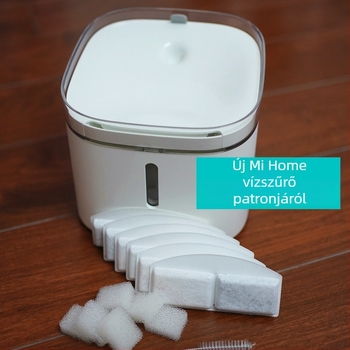 Macska vízadagoló szűrőmagja — műanyag, macskáknak, háziállat etetőeszközök