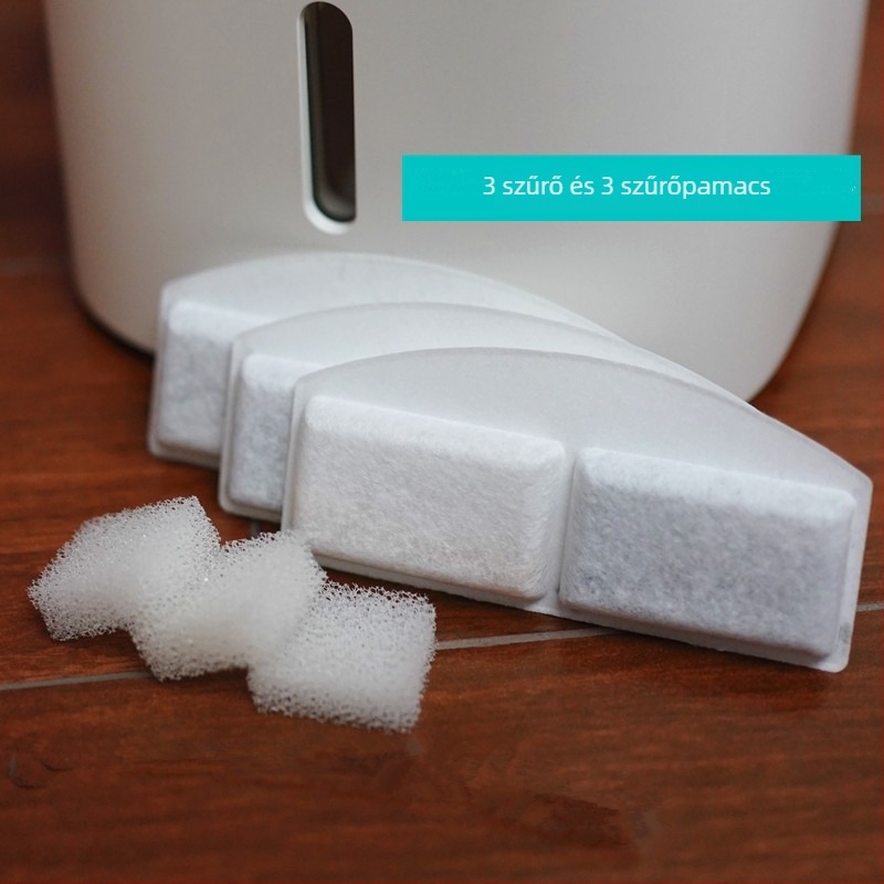 Macska vízadagoló szűrőmagja — műanyag, macskáknak, háziállat etetőeszközök