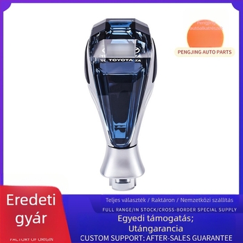 Világító kristályos váltókar gomb – belső tér kiegészítő Toyota Highlander (2009–2021), módosítás
