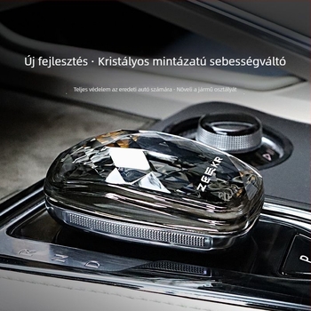 Kristályos váltókar-upgrade készlet Zeekr 001/009-hez – Modell: 001/009; Kompatibilis Zeekr 001/009; Személyre szabás: Nincs