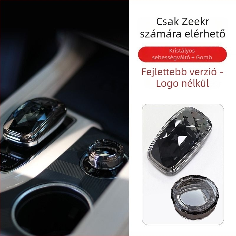 Kristályos váltókar-upgrade készlet Zeekr 001/009-hez – Modell: 001/009; Kompatibilis Zeekr 001/009; Személyre szabás: Nincs