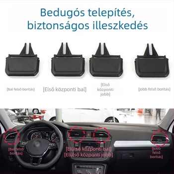 VW Tiguan L légcsatorna lamella klip — Oukachi, Tiguan L-kompatibilis