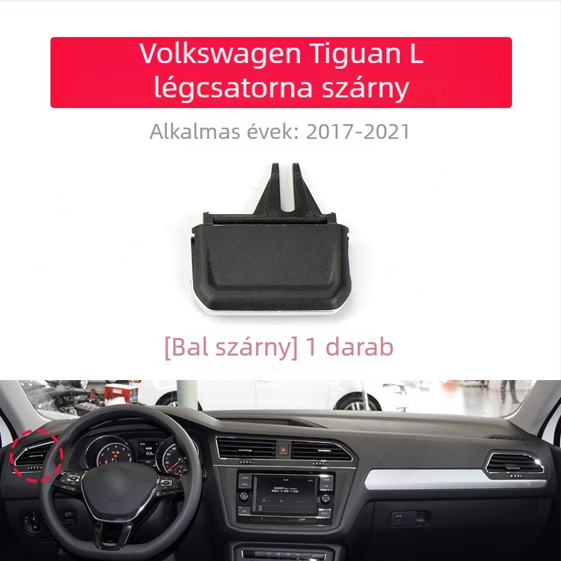 VW Tiguan L légcsatorna lamella klip — Oukachi, Tiguan L-kompatibilis