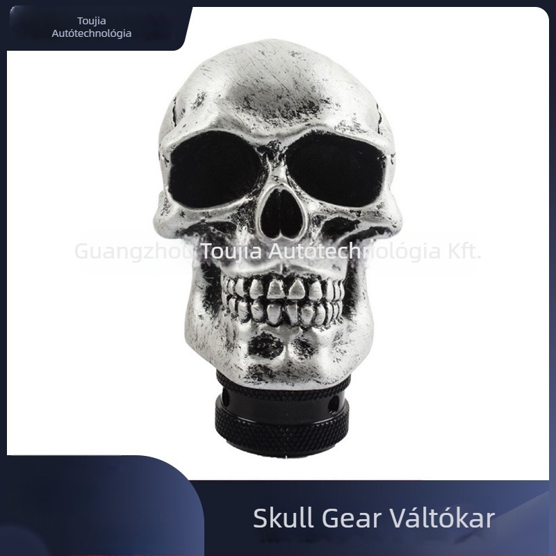 Koponya design váltógomb manuális váltóhoz, univerzális illeszkedés, tartozékokkal együtt, modell C1289