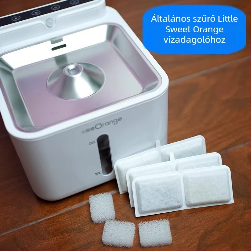 Little Sweet Orange Pro Vezeték nélküli Okos Itató Gép Kisállatok Számára – Műanyag, Macskáknak