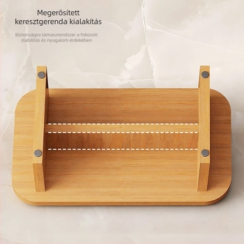 Irodai lábtámasz az asztal alatt – Egyszerű modern stílus, mesterséges lemez alapanyag, Model Footrest, Gyerekeknek és felnőtteknek megfelelő