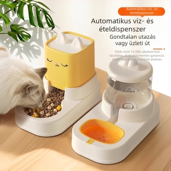 Macska automata ivó- és etetőautomatája, vezeték nélküli kialakítás, teljes készlet, Guazhou Animal Husbandry