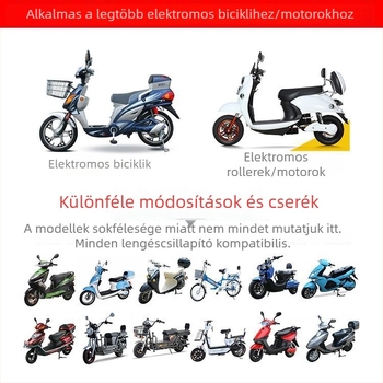 Hidraulikus hátsó lengéscsillapító elektromos járművekhez pedállal, univerzális, márka Unique