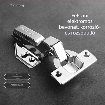 Top Solid TOPSTRONG zsanér szekrényajtókhoz – rozsdamentes acél csillapító, modellek 707/717, különféle ajtókhoz, modern egyszerű stílus