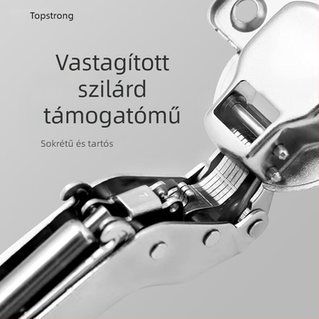 Top Solid TOPSTRONG zsanér szekrényajtókhoz – rozsdamentes acél csillapító, modellek 707/717, különféle ajtókhoz, modern egyszerű stílus