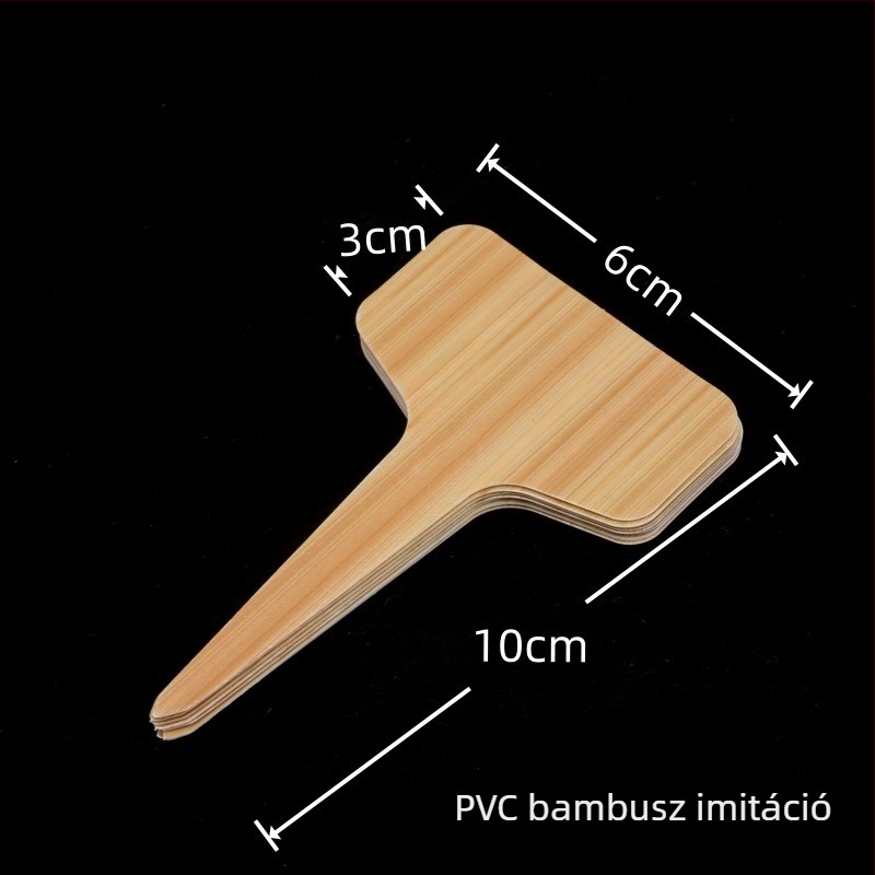 Növénycímkék/beillesztések • Anyag: fa darabkák • Márka: Independence • Cél: növények jelölése