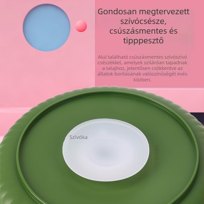 Lassú etetésű etetőtál háziállatoknak, műanyagból; márka Harry YaYa/Harry; eredet Zhejiang