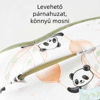 Újszülött fej formázó párna – fejforma korrigálása, lapos fej prevenciója, 0-6 hónap, 100% pamut