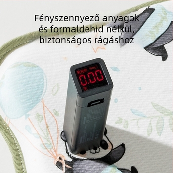 Újszülött fej formázó párna – fejforma korrigálása, lapos fej prevenciója, 0-6 hónap, 100% pamut