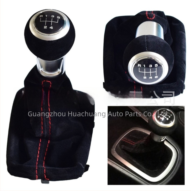 Huacheng SK-Audi057 Váltókar velúr porvédővel és váltófejjel Audi A3 S3 2001-2003 kézi váltóhoz
