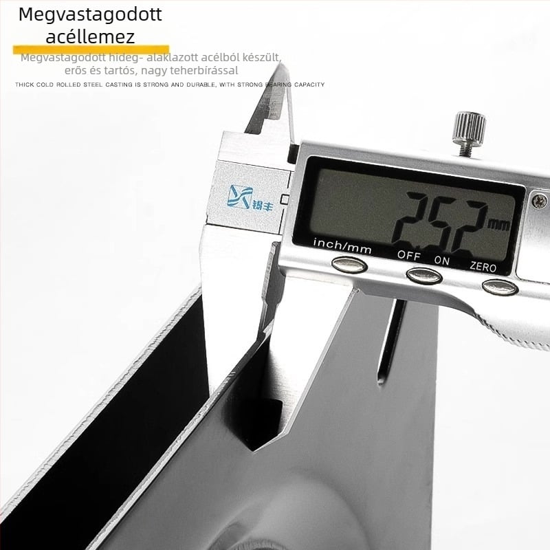 Masszív univerzális golyóscsapágyas forgóalap, hidegen hengerelt acélból, Jiaguan 004 modell, univerzális felhasználás, megmunkálás