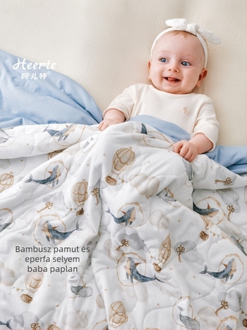 Baba selyemtakaró mulberry selyemmel, téli vastag, meleg, cipzárral, kétfunkciós használat óvodába