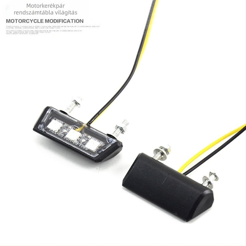 Motorkerékpár hátsó lámpa – LED, TD-35, 12V, kompatibilis 12V modellhez