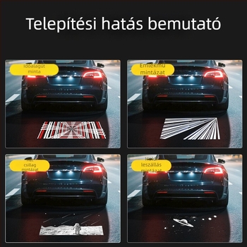 ZhiXin Tesla Model 3/Y Vetítő lámpa, 12V, LED 5050, 3W, 6500K, élettartam 80 000 óra