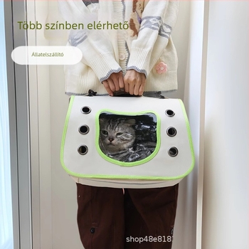 Oxford anyagú, szellőző állat szállító táska vállon, macskák és kutyák számára, 5 kg kapacitás, Cheng ruiteng márka