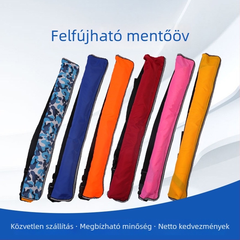 Shiyang Life Saving márkájú felfújható életmentő öv, modell Inflatable life-saving belt, személyre szabott feldolgozás