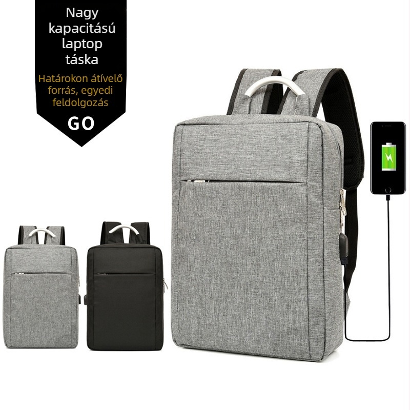 Nylon laptop hátizsák, 20–35L kapacitás, légáteresztő, kopásálló, terheléscsökkentő kialakítás, üzleti utazási stílus