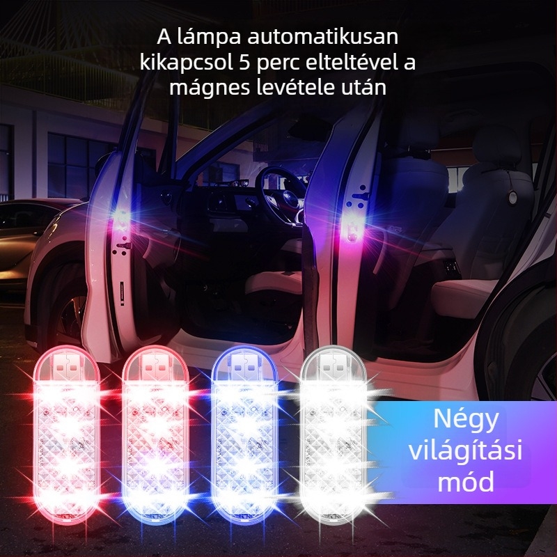 Autóajtó szenzor világítás – ABS, 5V, 0.02A, Modell Nl228, Kód Nl230