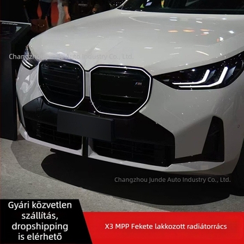 BMW X3 M-stílusú első grille készlet, ABS műanyag, radiátorra szerelés, Seven Emperors