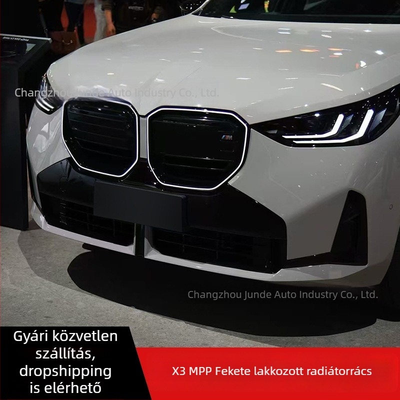 BMW X3 M-stílusú első grille készlet, ABS műanyag, radiátorra szerelés, Seven Emperors