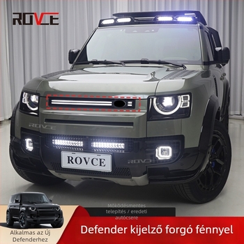ABS műanyag első lökhárító grilla világítás Land Rover Defender 2020-2024