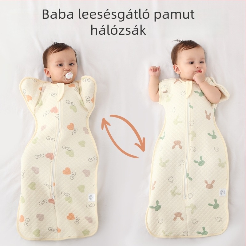 Meleg, vastag őszi-téli alvózsák babáknak, burkoló kendő újszülötteknek, kényelmes alvó takaró