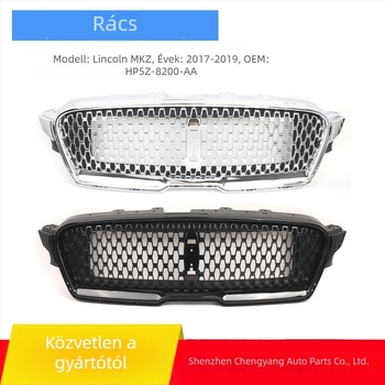 Középső rács Ford Lincoln MKZ 2017-2019, ABS műanyag, Hp5Z-8200-AA / HP538200ACW, lökhárító beépítés, márka Sincere