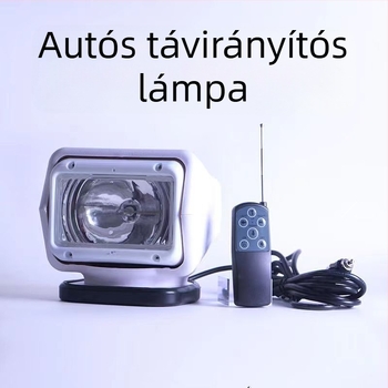 FiK 12V/24V Xenon spotlámpa járművekhez, 100W tetővilágítás, távirányítóval, vákuumos rögzítés off-road