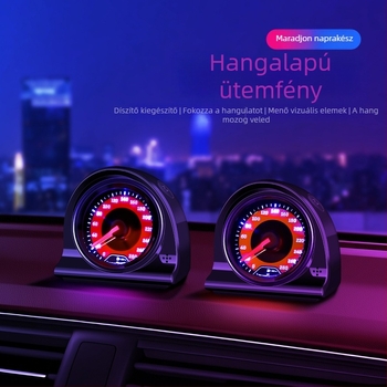 Autó műszerfal környezeti fény ritmikus sebességmérővel, metronommal és dekoratív éjszakai fénnyel | Modell: Pickup light; Teljesítmény: 3W; Feszültség: 5V; Áram: 0.2A; Szerelés: ragasztó alapú a műszerfalra