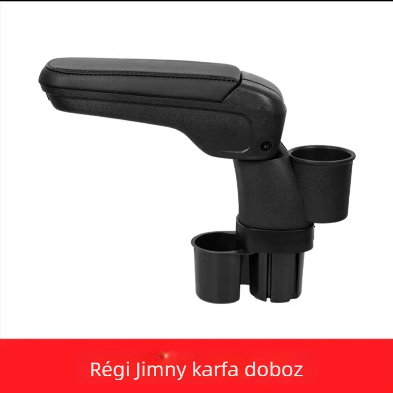 Suzuki Jimnyhez központi kartámasz tároló – modell f4, műanyag, testre szabható, telepítési támogatás