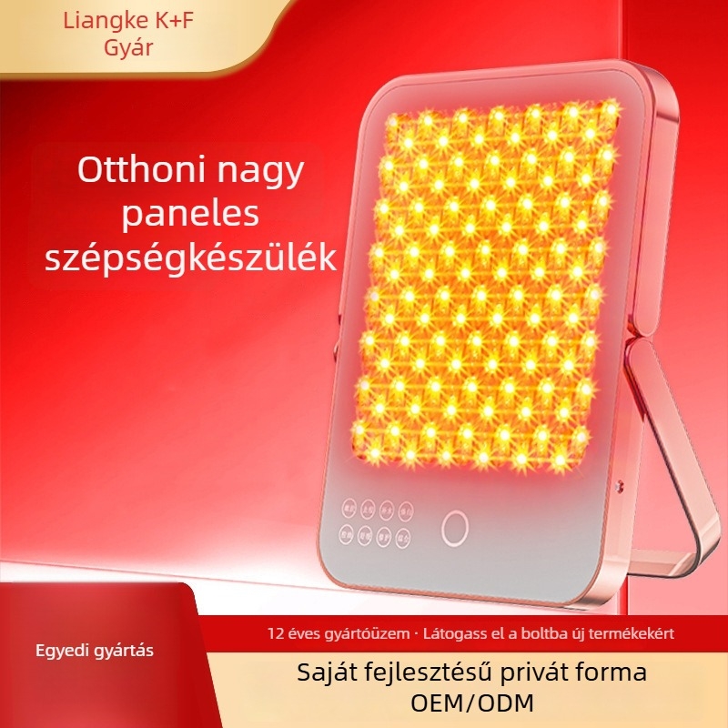 Hordozható otthoni fényterápiás szépségkészülék bőrmegújításra, fényesítésre és pattanások eltávolítására (IPX3)