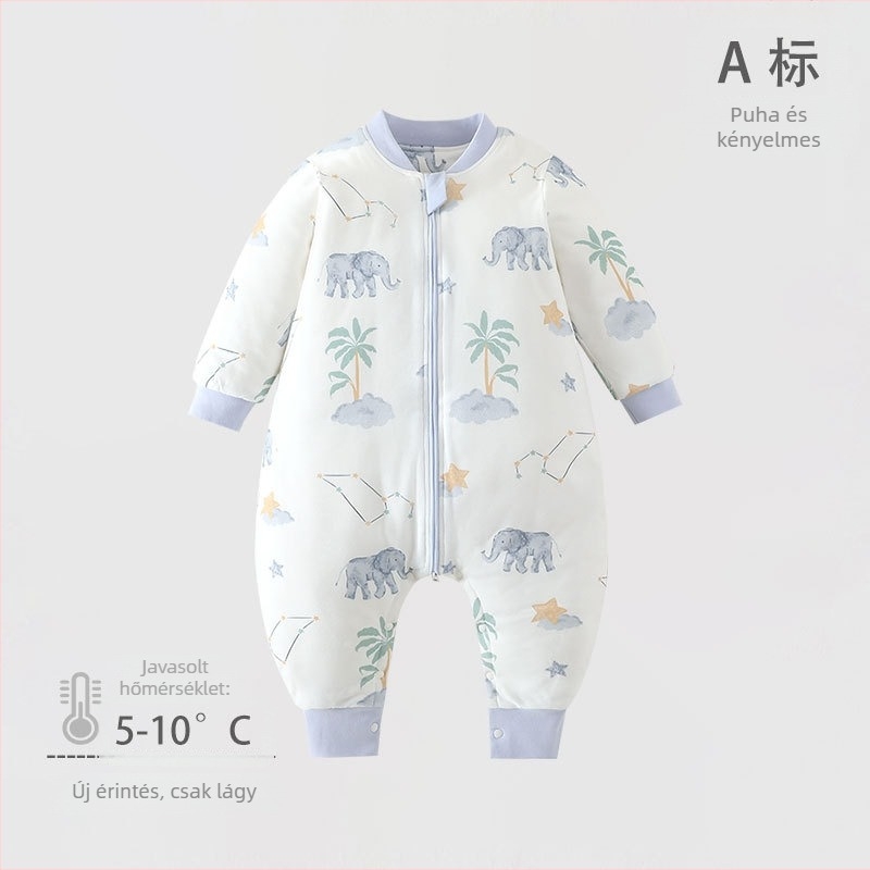 Gyerekek quiltelt alvózsák külön lábbal, rajzfilmszerű stílus, 100% pamut quilt, töltet: más, töltőanyag max 0,5 kg, testreszabható