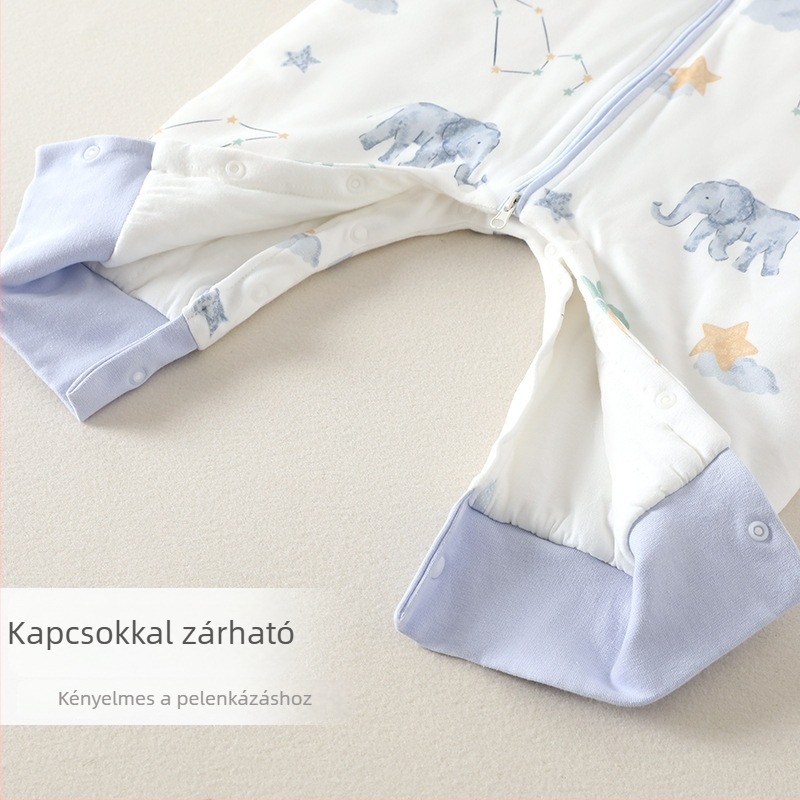 Gyerekek quiltelt alvózsák külön lábbal, rajzfilmszerű stílus, 100% pamut quilt, töltet: más, töltőanyag max 0,5 kg, testreszabható