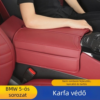 BMW 5-ös sorozat i5 kartámaszfedő, bőr, 2 részes készlet, központi tárolóvédő párna, Guangzhou eredet, testreszabható, 24 stílus