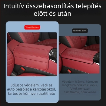 BMW 5-ös sorozat i5 kartámaszfedő, bőr, 2 részes készlet, központi tárolóvédő párna, Guangzhou eredet, testreszabható, 24 stílus