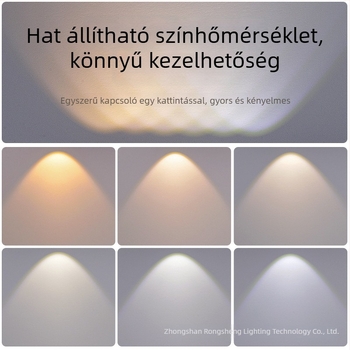 LED többfunkciós botlámpa színhőmérséklettel – hordozható színhőmérséklet-mérő eszköz (3W, 5V, 200 lm, IP40)