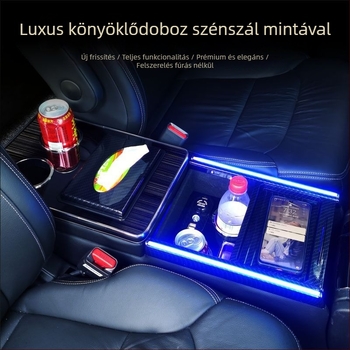 Középkonzolos kartámasz tároló doboz Honda Odyssey és Alison számára — Luo Lin márka — Modell ADSXK001 — Testreszabás elérhető — Súly 7