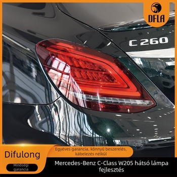 Mercedes-Benz C‑osztály W205 hátsó lámpa, 55W, 12V, 10A, élettartam 100000h