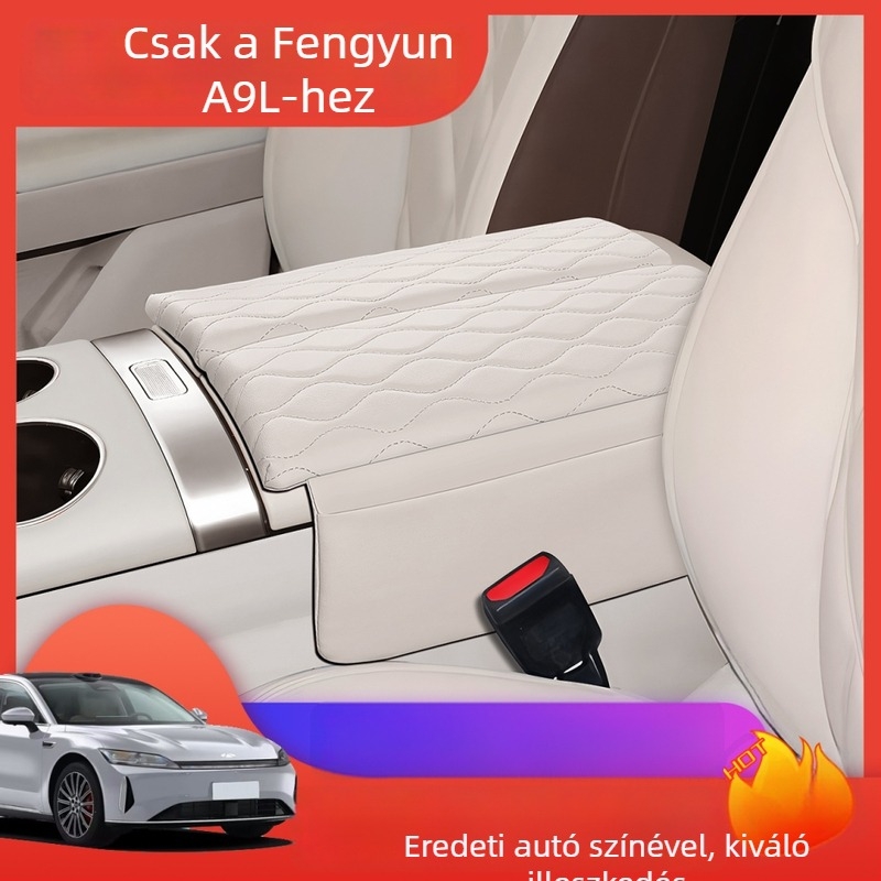 Bőr középső kartámasz fedél emelhető párnával Fengyun A9L-hez