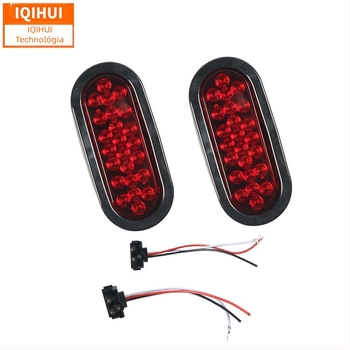 Pótkocsi hátsó lámpa, 24 LED, 12V, 4.8W, SMD LED, ABS
