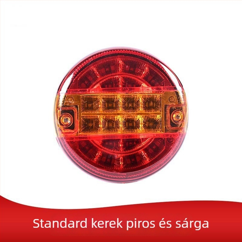 Autó hátsó lámpa, LED burger fény, 12/24V, 5,5W, 300lm, LED, 6000K